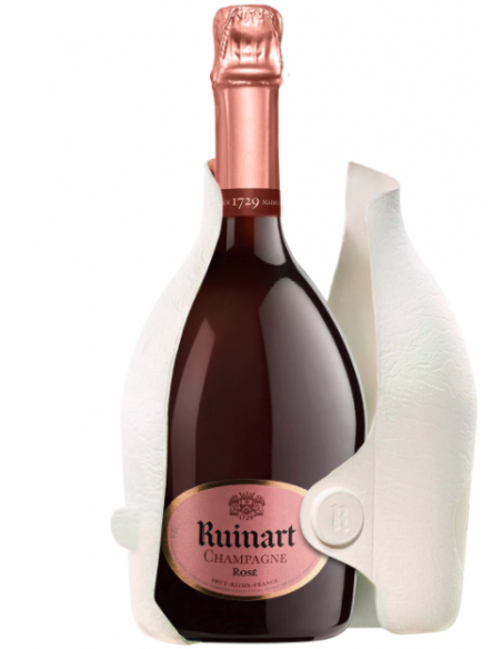 Ruinart Set 2 Verres neutres 41 cl & Rosé second skin - 75 cl Ruinart Set 2 Verres neutres 41 cl & Rosé second skin - 75 cl