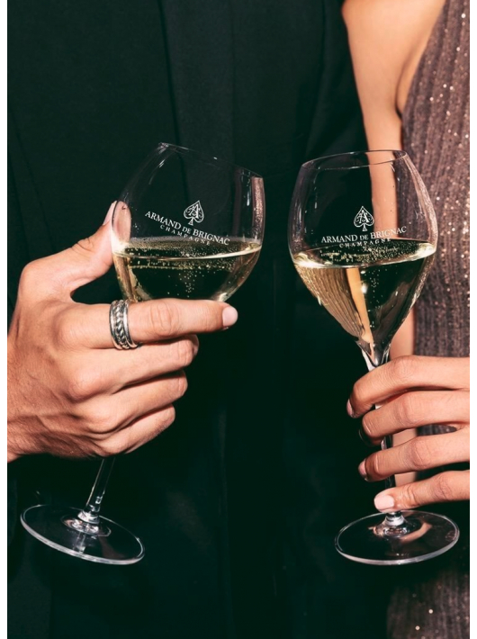 ARMAND DE BRIGNAC 2 Glasses Armand de Brignac 28,5 CL