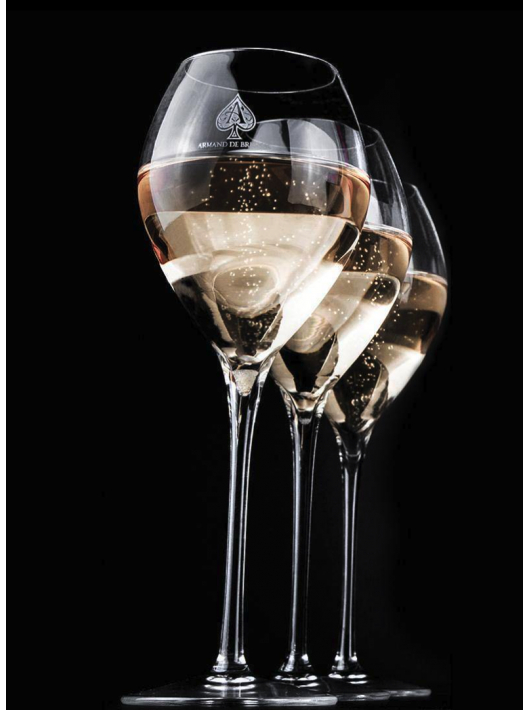 ARMAND DE BRIGNAC 2 Verres Armand de Brignac 28,5 CL ARMAND DE BRIGNAC 2 Verres Armand de Brignac 28,5 CL