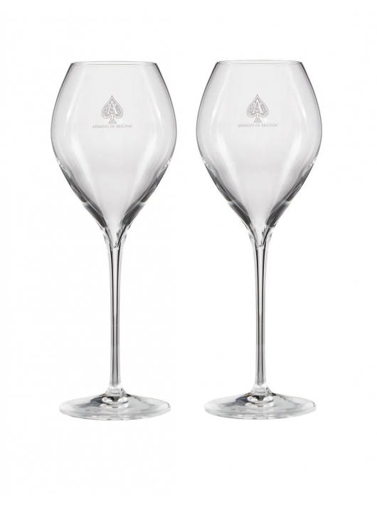 ARMAND DE BRIGNAC Set 2 verres 28.5 cl & Giftbox Ace of Spades Brut Gold - 75 cl ARMAND DE BRIGNAC Set 2 verres 28.5 cl & Giftbox Ace of Spades Brut Gold - 75 cl