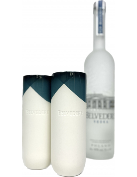 Belvedere Vodka 2 Gläser Natural Signature Belvedere Vodka 2 Gläser Natural Signature