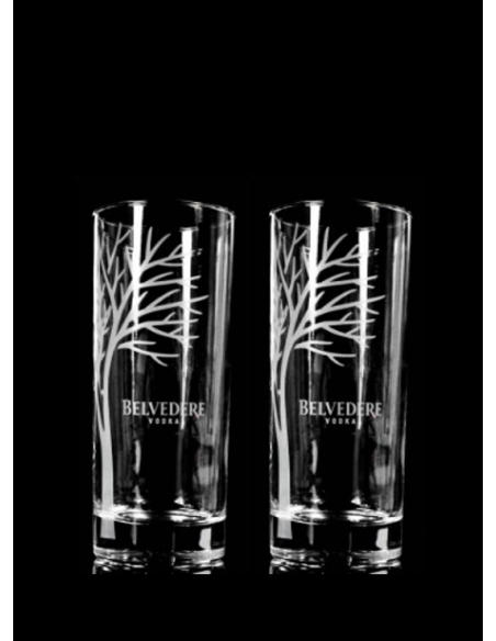 Belvedere Vodka Set 2 verres Mini Shot & 1 bouteille Pure - 40% - 70 cl Belvedere Vodka Set 2 verres Mini Shot & 1 bouteille Pure - 40% - 70 cl