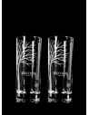 Belvedere Vodka Set 2 Mini Shot glasses & 1 Pure bottle - 40% - 70 cl