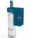Belvedere Vodka Set 2 Medium Ice Bucket & 6 Spritz Glasses & 2 bottles Pure & 2 Mini Shaker - 40% - 2 x 70 CL