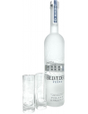 Belvedere Vodka Set aus 2 Gläsern Mini Shot & 1 Flasche Pure - 40% - 70 cl