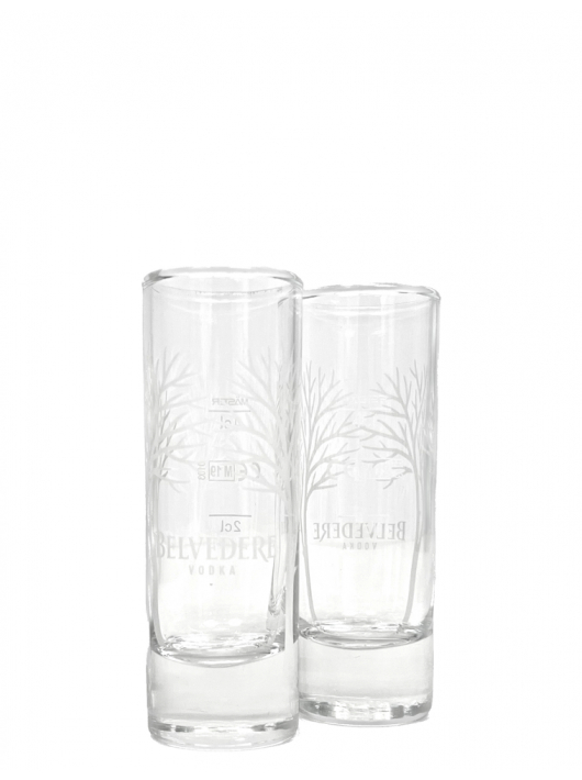 Belvedere Vodka Set 2 verres Mini Shot & 1 bouteille Pure - 40% - 70 cl Belvedere Vodka Set 2 verres Mini Shot & 1 bouteille Pure - 40% - 70 cl
