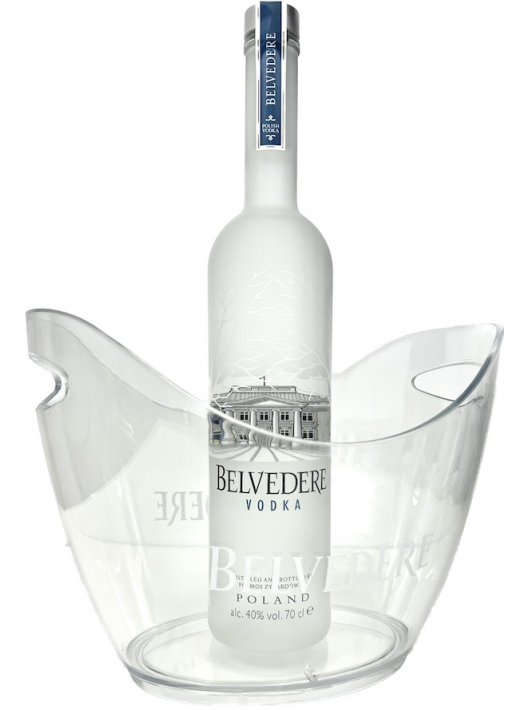 Belvedere Vodka Seau à glace Medium 4 litres Belvedere Vodka Seau à glace Medium 4 litres
