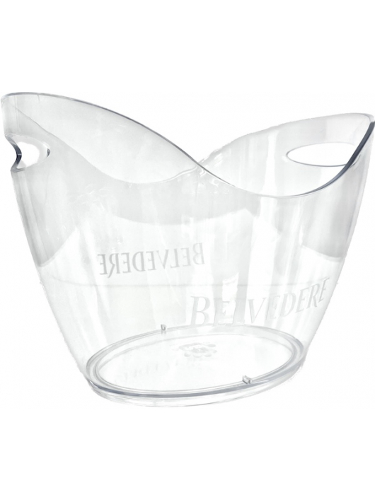 Belvedere Vodka Set 1 Ice Bucket Medium & 2 Flaschen Pure - 40% - 2 x 70 CL Belvedere Vodka Set 1 Ice Bucket Medium & 2 Flaschen Pure - 40% - 2 x 70 CL