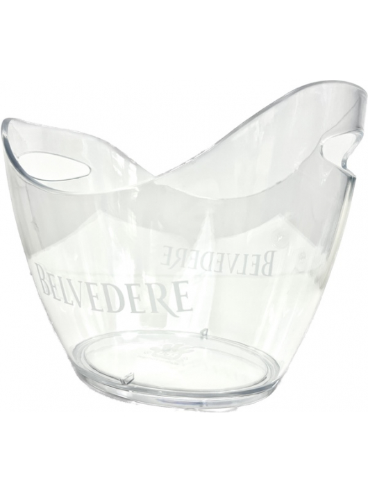 Belvedere Vodka Set 2 Medium Ice Bucket & 6 Spritz Glasses & 2 bottles Pure & 2 Mini Shaker - 40% - 2 x 70 CL Belvedere Vodka Set 2 Medium Ice Bucket & 6 Spritz Glasses & 2 bottles Pure & 2 Mini Shaker - 40% - 2 x 70 CL