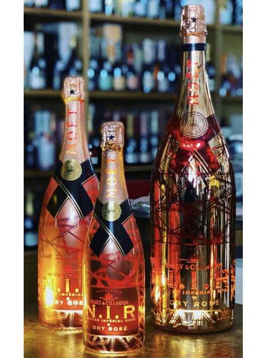 Moët & Chandon N.I.R Nectar Impérial rosé "LED" Limited Edition JEROBOAM - 300 cl Moët & Chandon N.I.R Nectar Impérial rosé "LED" Limited Edition JEROBOAM - 300 cl