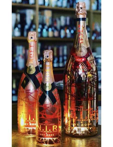 Moët & Chandon N.I.R Nectar Impérial rosé "LED" Limited Edition JEROBOAM - 300 cl Moët & Chandon N.I.R Nectar Impérial rosé "LED" Limited Edition JEROBOAM - 300 cl