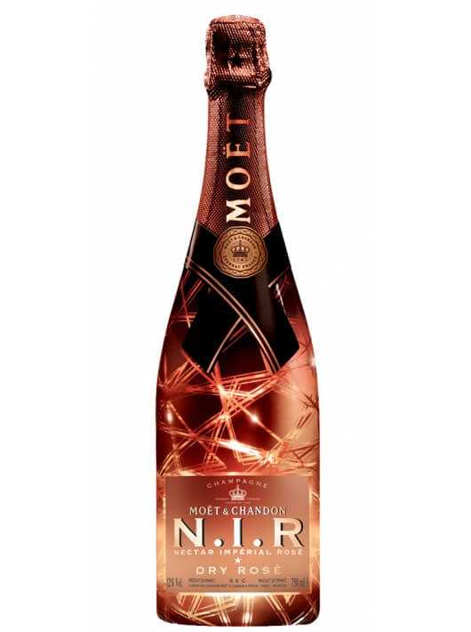 Moët & Chandon N.I.R Nectar Impérial rosé "LED" Limited Edition - 75 cl Moët & Chandon N.I.R Nectar Impérial rosé "LED" Limited Edition - 75 cl