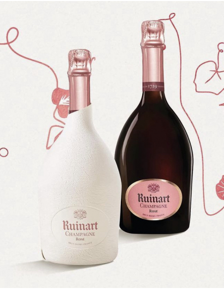 Ruinart Rosé Second Skin - 75 cl