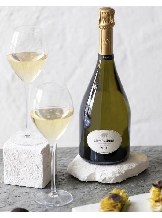 Ruinart Set "Blanc de blancs" Dom ruinart 2010 Naked & Second Skin- 2 x 75 cl Ruinart Set "Blanc de blancs" Dom ruinart 2010 Naked & Second Skin- 2 x 75 cl
