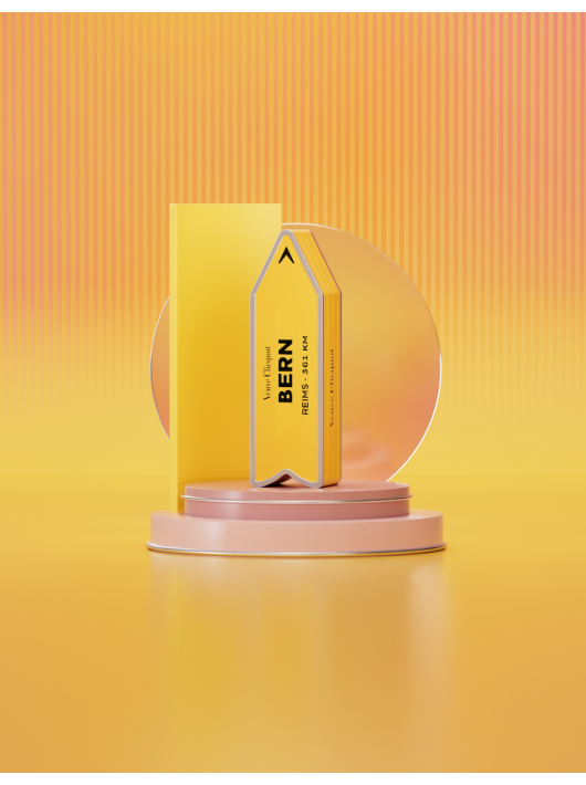 Veuve Clicquot ARROW "BERN" Metal GIFTBOX Brut Carte Jaune - 75 cl