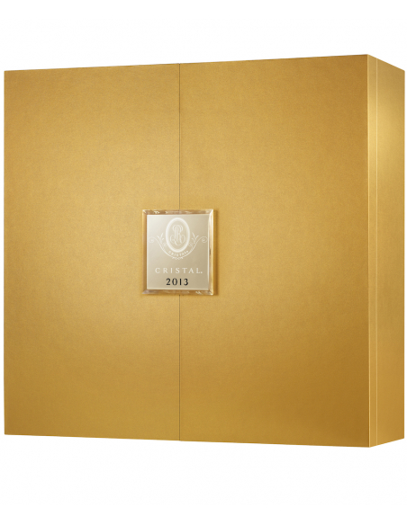 Cristal Louis Roederer Luxury Giftbox 2 Gläser 28.5 cl & Vintage 2013 blanc - 75 cl