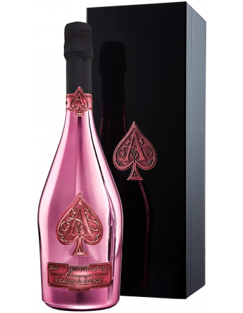ARMAND DE BRIGNAC Set 2 verres 28.5 cl & Giftbox Ace of Spades Rosé - 75 cl