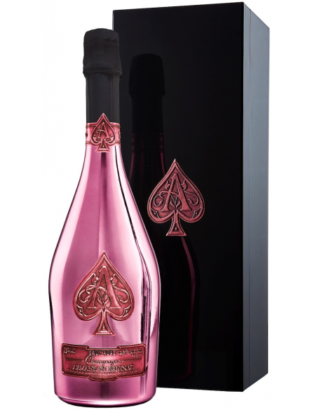 ARMAND DE BRIGNAC Set 2 Gläser 28.5 cl & Giftbox Ace of Spades Rosé - 75 cl