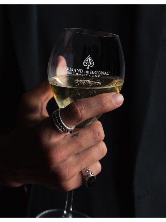 ARMAND DE BRIGNAC Set 2 verres 28.5 cl & Giftbox Ace of Spades Rosé - 75 cl ARMAND DE BRIGNAC Set 2 verres 28.5 cl & Giftbox Ace of Spades Rosé - 75 cl
