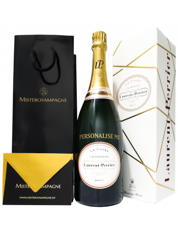 Misterchampagne.ch Personalize your bottle with 15 gold letters