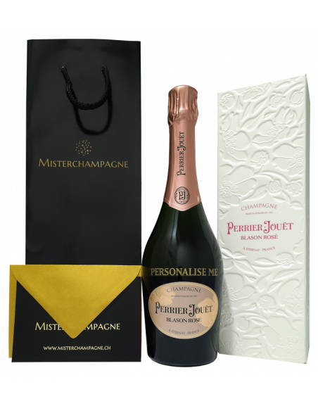 Perrier-jouët Blason Rosé Personalisierte - Giftbox 75 cl Perrier-jouët Blason Rosé Personalisierte - Giftbox 75 cl