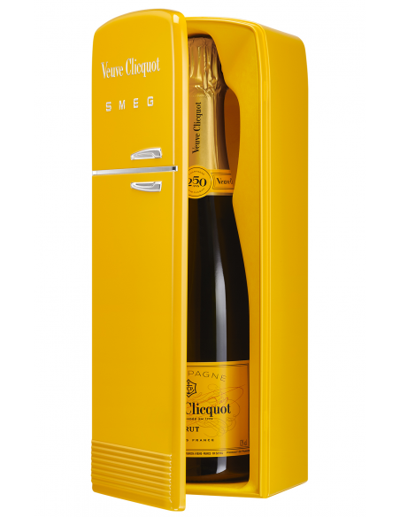 Veuve Clicquot DUO Pack Métal Giftbox SMEG Rosé & brut - 2 x 75 cl