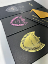 Dom Pérignon Personalized metal shield for box - 3 letters maximum
