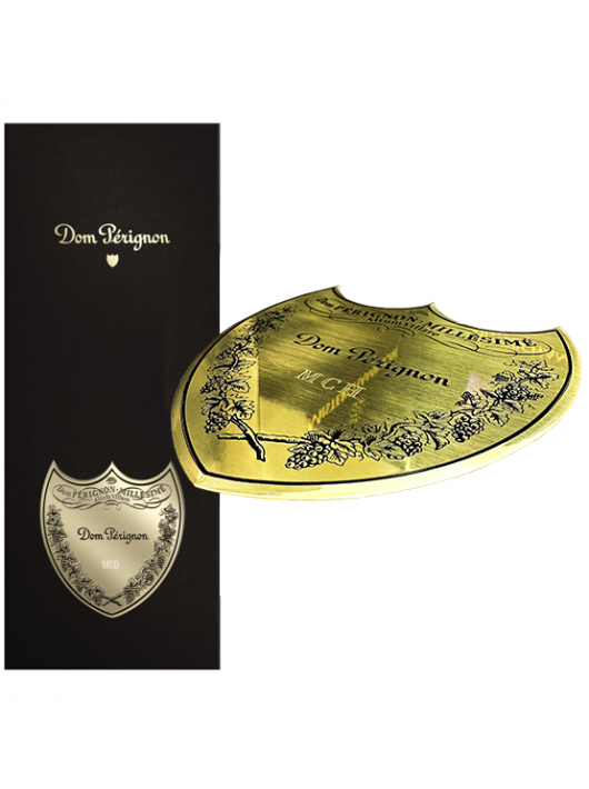 Dom Pérignon Individuelles Metallschild für Schatulle - maximal 3 Buchstaben Dom Pérignon Individuelles Metallschild für Schatulle - maximal 3 Buchstaben