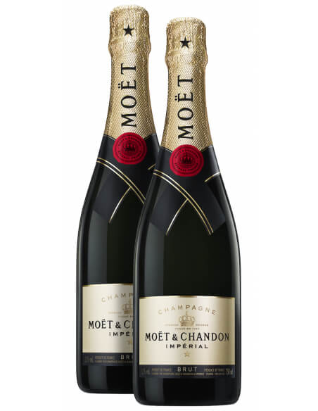 Moët & Chandon Duo Giftbox Brut Impérial - 2 x 75 CL Moët & Chandon Duo Giftbox Brut Impérial - 2 x 75 CL