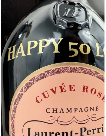 Laurent-Perrier Personalisierte Cuvée rosé - GIFTBOX 75 cl