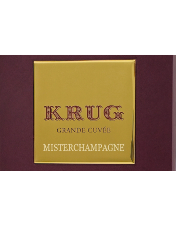 Krug Customised metal plaque for boxes - up to 15 characters 2