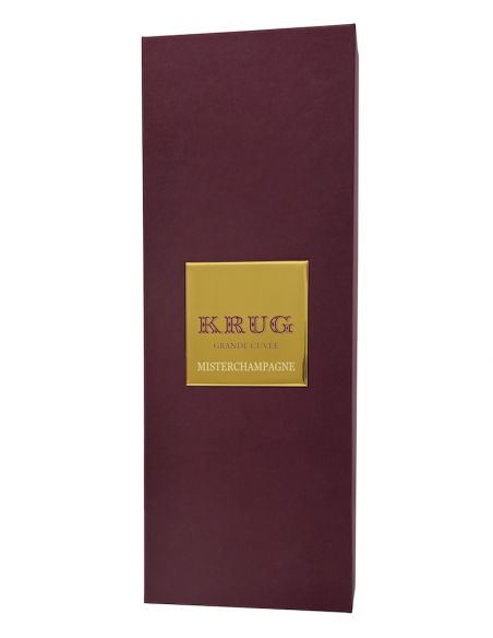 Krug Plaque en métal personnalisée pour coffret - 15 caractères maximum Krug Plaque en métal personnalisée pour coffret - 15 caractères maximum