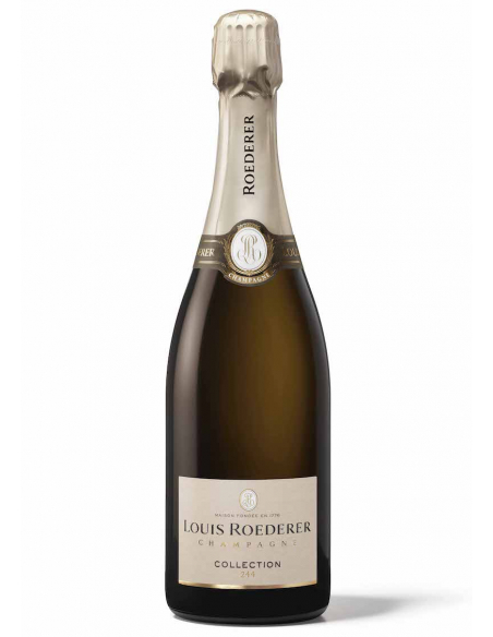 Louis Roederer Giftbox Collection 244 brut + 2 glasses 28.5 cl - 75 CL