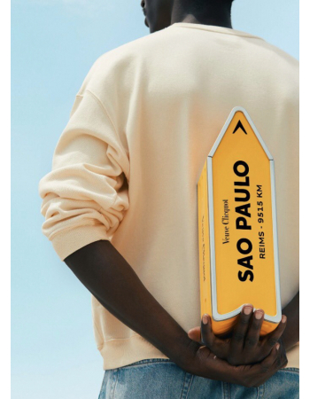 Veuve Clicquot Métal Giftbox Personnalisé "ARROW" & Rosé - 75 cl 2