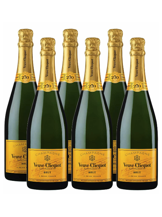Veuve Clicquot Yellow Label brut - 6 x 75 CL Veuve Clicquot Yellow Label brut - 6 x 75 CL