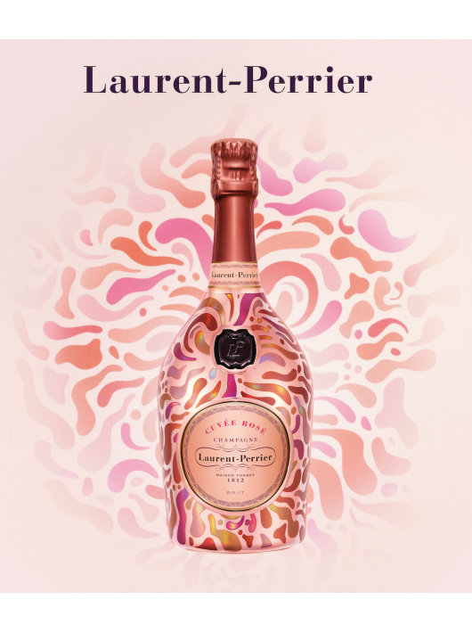 Laurent-Perrier Cuvée rosé Limited Edition "PETALS" - 75 cl
