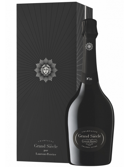 Laurent-Perrier Grand Siècle Brut N°26 & 2 Verres Grand Siècle - 75 cl