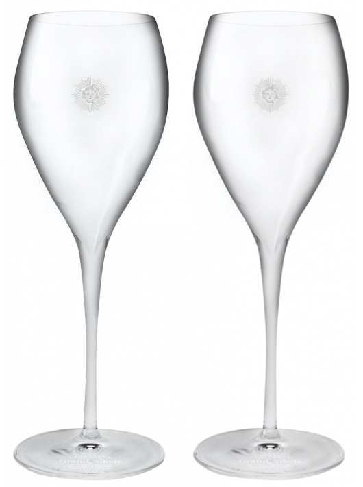 Laurent-Perrier Grand Siècle Brut N°26 & 2 Grand Siècle Glasses - 75 cl