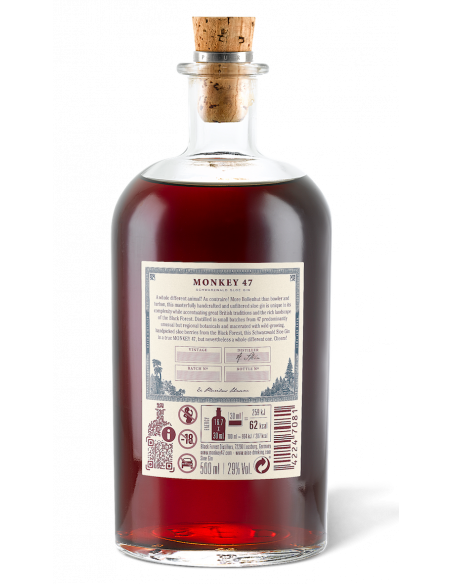 GIN MONKEY 47 Sloe Gin - 29% - 50 CL GIN MONKEY 47 Sloe Gin - 29% - 50 CL