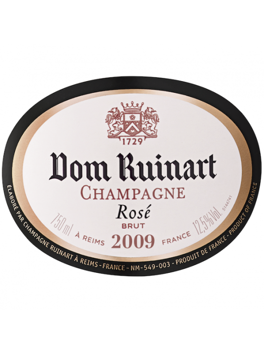 Ruinart Dom ruinart 2009 rosé - 75 cl Ruinart Dom ruinart 2009 rosé - 75 cl