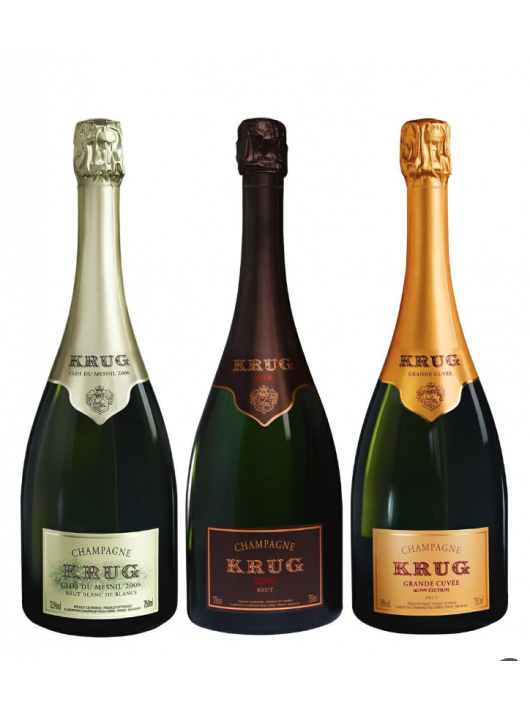 Krug Wooden Box Soloist to Orchestra 2006 Limited Edition - 3 x 75 cl Krug Wooden Box Soloist to Orchestra 2006 Limited Edition - 3 x 75 cl