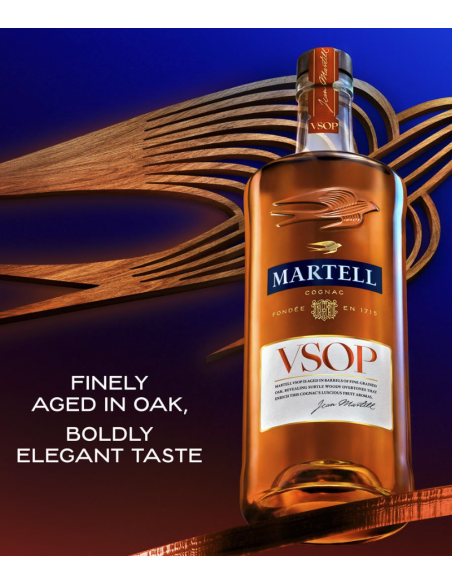 COGNAC MARTELL VSOP - 40% - 70 CL COGNAC MARTELL VSOP - 40% - 70 CL