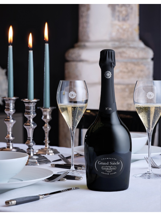 Laurent-Perrier Luxury Giftbox 2 verres & Grand Siècle Itération N°26 - 75 cl