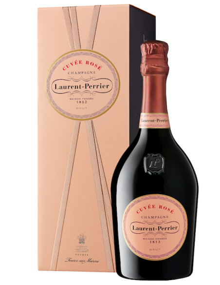 Laurent-Perrier Set 2 Cuvée Rosé & 1 Bottle STOP - 2 x 75 cl