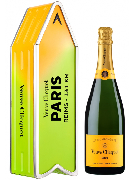 Veuve Clicquot Personalised "ARROW GREEN" Metal Giftbox Yellow Label Brut - 75 cl Veuve Clicquot Personalised "ARROW GREEN" Metal Giftbox Yellow Label Brut - 75 cl