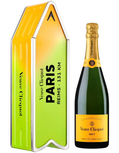 Veuve Clicquot Personalisierte Metal Geschenkbox "ARROW GREEN" Yellow Label Brut - 75 cl Veuve Clicquot Personalisierte Metal Geschenkbox "ARROW GREEN" Yellow Label Brut - 75 cl