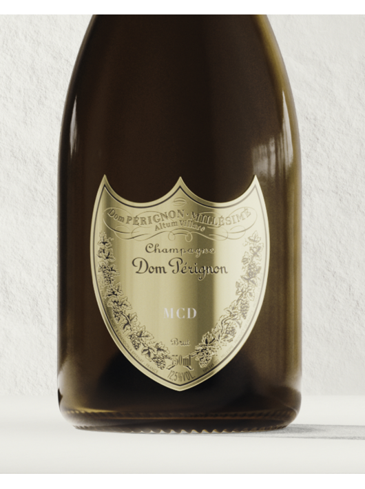 Dom Pérignon Personalisiertes Flaschenschild aus Metall - maximal 3 Buchstaben Dom Pérignon Personalisiertes Flaschenschild aus Metall - maximal 3 Buchstaben