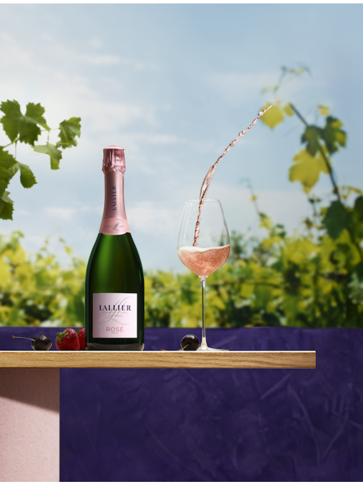LALLIER CHAMPAGNE Rosé - 75cl