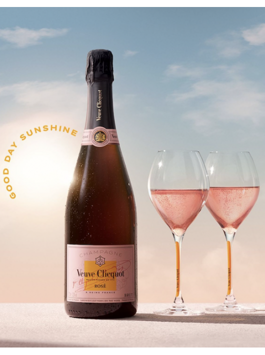 Veuve Clicquot Set 2 glasses & 1 Rosé - 75 cl Veuve Clicquot Set 2 glasses & 1 Rosé - 75 cl