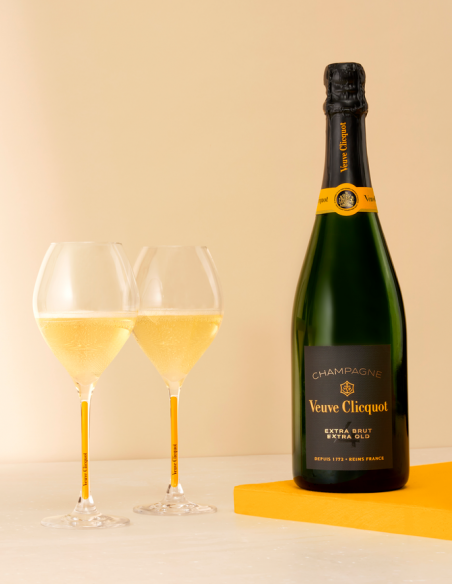 Veuve Clicquot Set 2 Verres Veuve Clicquot + 1 bouteille Extra Old 4 - 1 x 75 cl